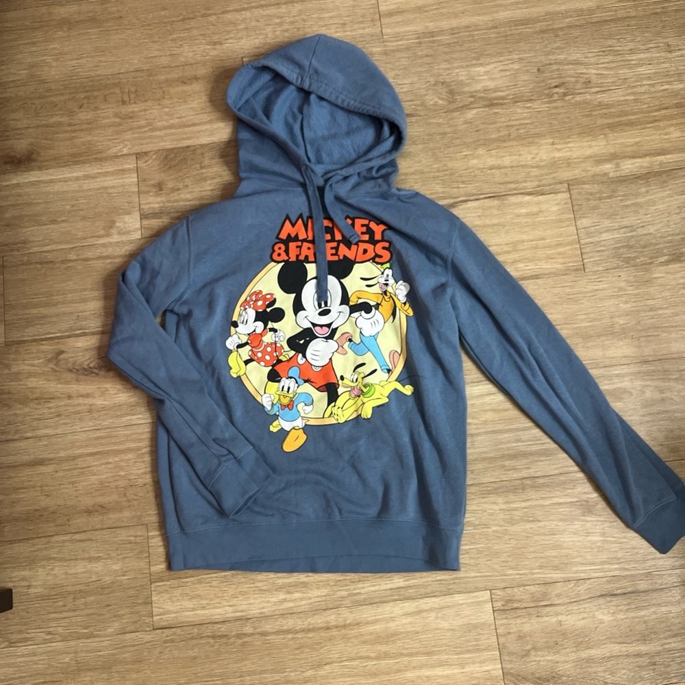 Star Wars Mickey & Friends Blue Graphic Hoodie